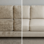 Clean Sofa in cozy living room